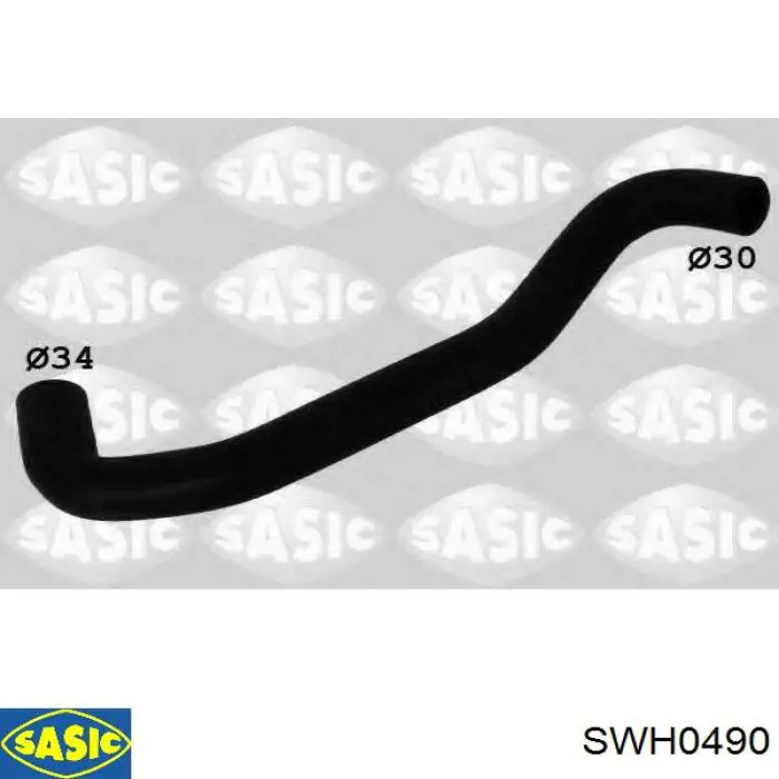 Купить SWH0490 Sasic Шланг радиатора охлаждения нижний