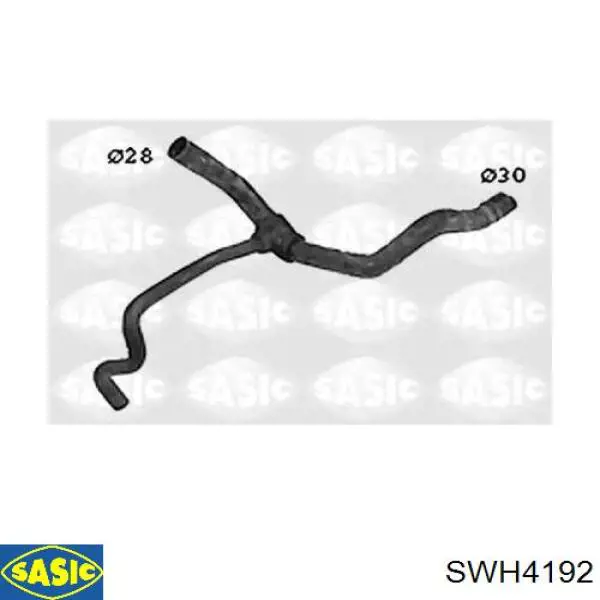 Нижний шлаг радиатора охлаждения SWH4192 Sasic