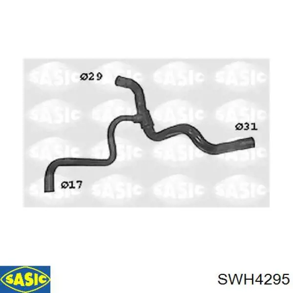 Нижний шлаг радиатора охлаждения SWH4295 Sasic