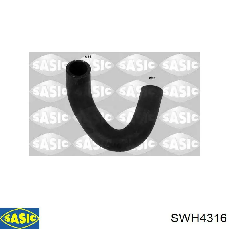 Шланг/патрубок системы охлаждения Sasic SWH4316 цена, от 14.26 USD
