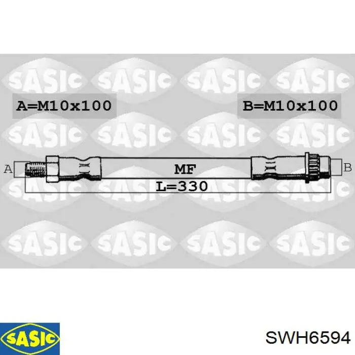 Шланг системы охлаждения на Audi 90 B3 89, 89Q, 8A