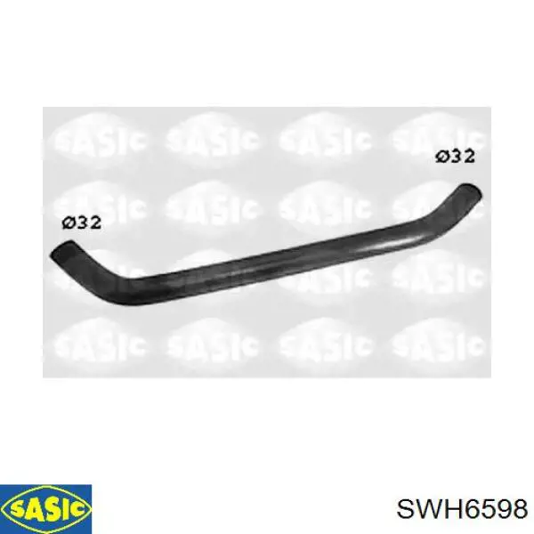 Купить SWH6598 Sasic Патрубок радиатора