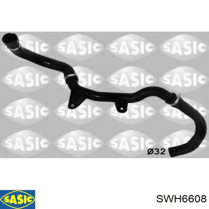 Купить SWH6608 Sasic Патрубок радиатора