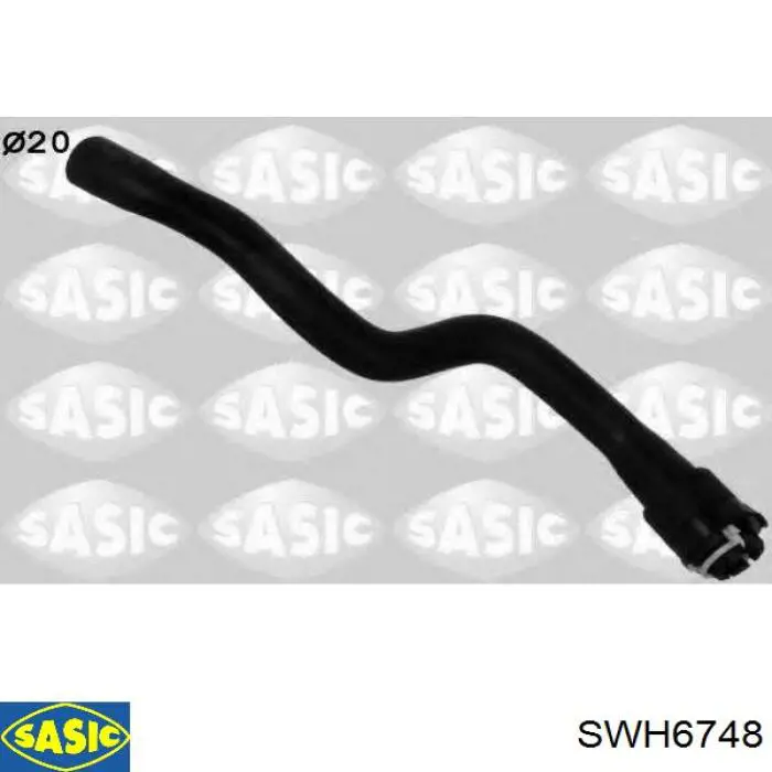 Патрубок радиатора SWH6748 Sasic