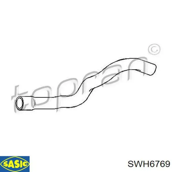 Купить 9202896 Opel Шланг радиатора охлаждения нижний