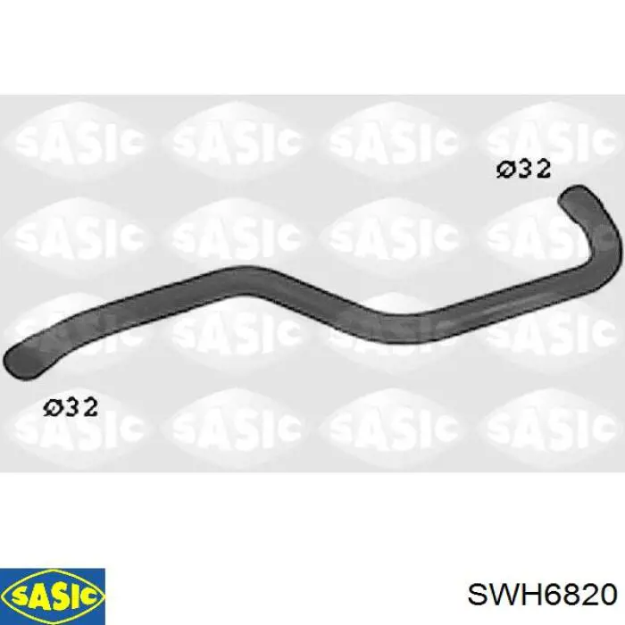 Нижний шлаг радиатора охлаждения SWH6820 Sasic