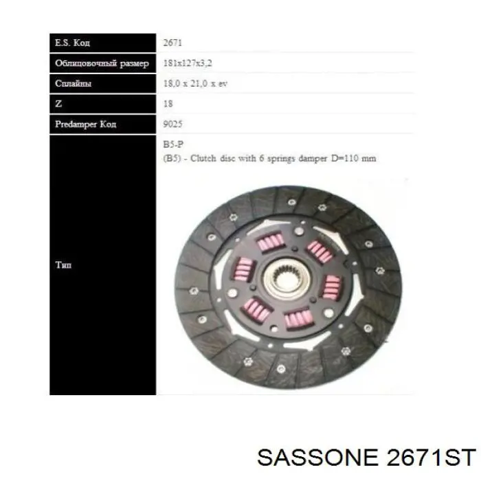 2671ST Sassone