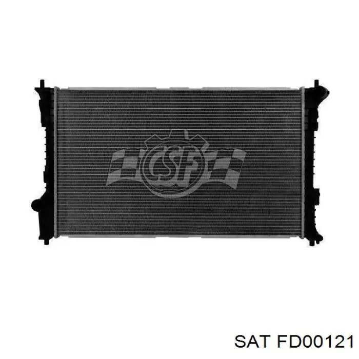 Радиатор охлаждения двигателя SAT FD00121