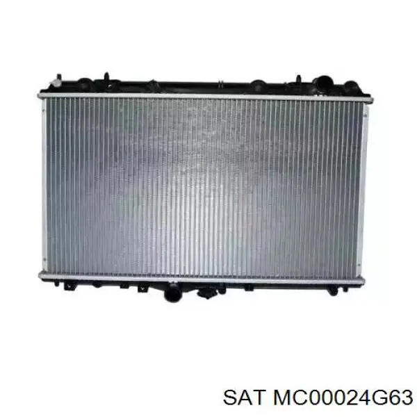 MB925662 Mitsubishi Радиатор основной