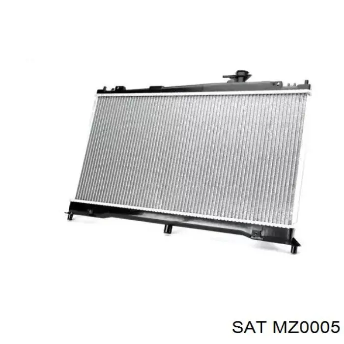 Радиатор LF1715200B Mazda