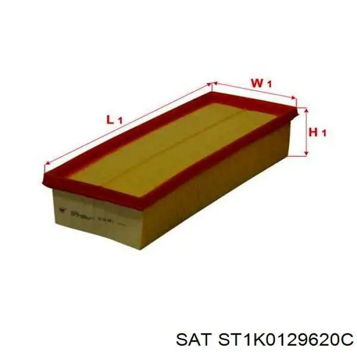 Элемент воздушного фильтра SAT ST1K0129620C цена, от 11.97 USD