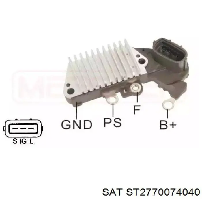 Реле зарядки генератора Toyota 2770011080 цена, от 11.71 USD
