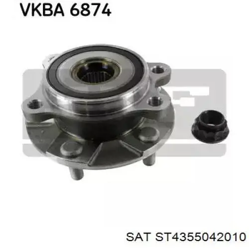 ST4355042010 SAT Ступица колеса передняя