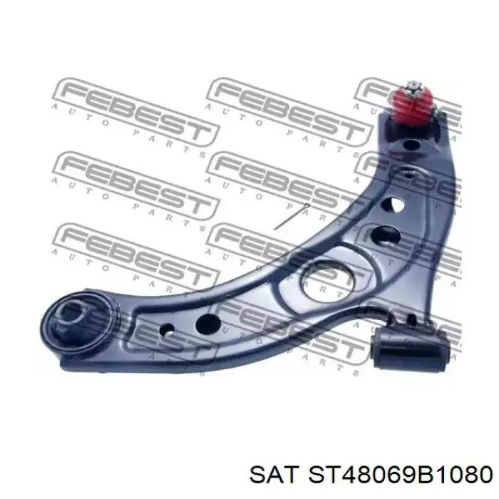 Рычаг передней подвески нижний левый ST48069B1080 SAT