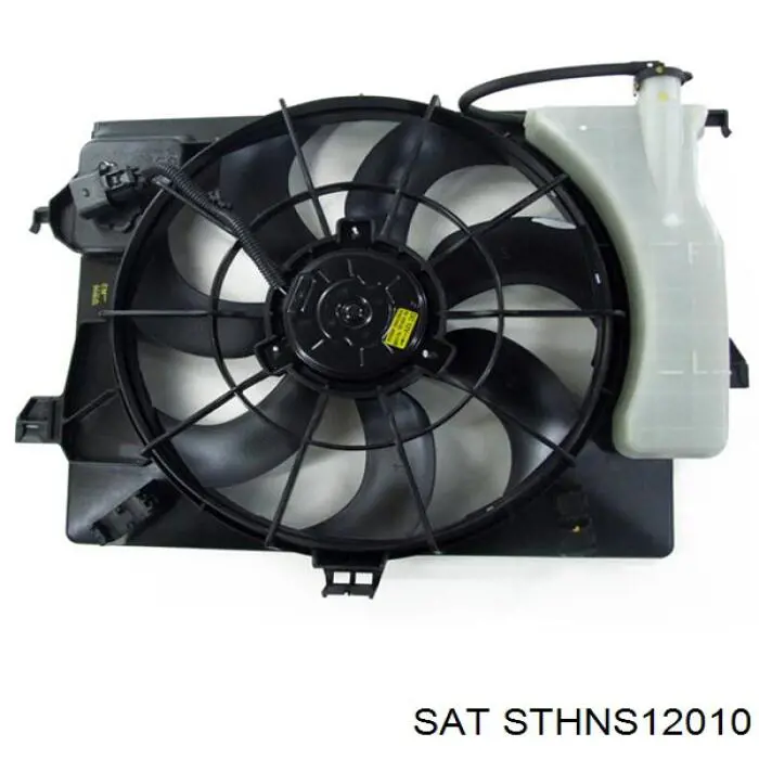 STHNS12010 SAT difusor do radiador de esfriamento, montado com motor e roda de aletas