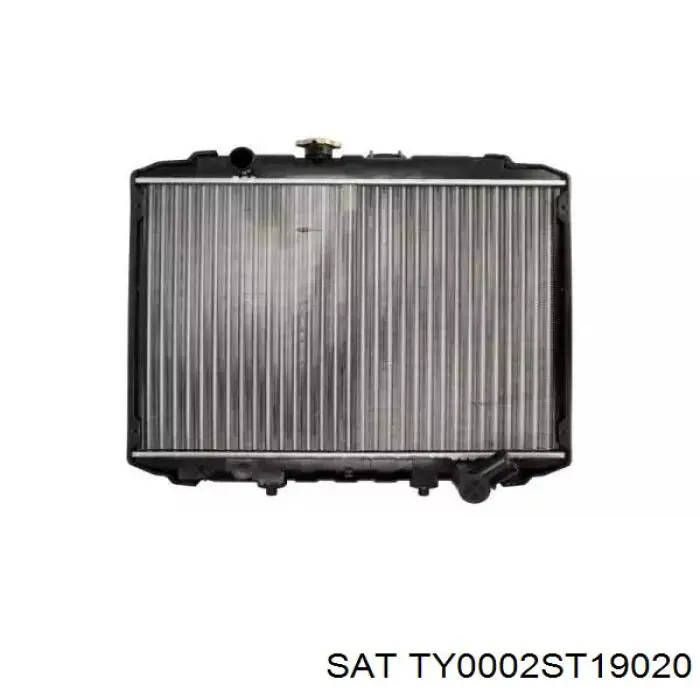 TY0002ST19020 SAT Радиатор основной