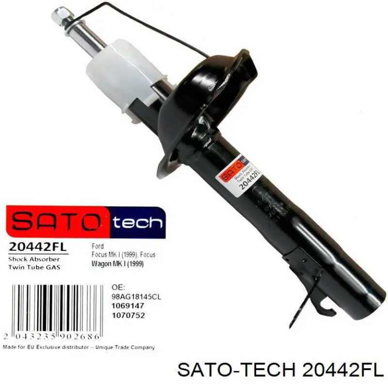 20442FL Sato Tech амортизатор передний левый