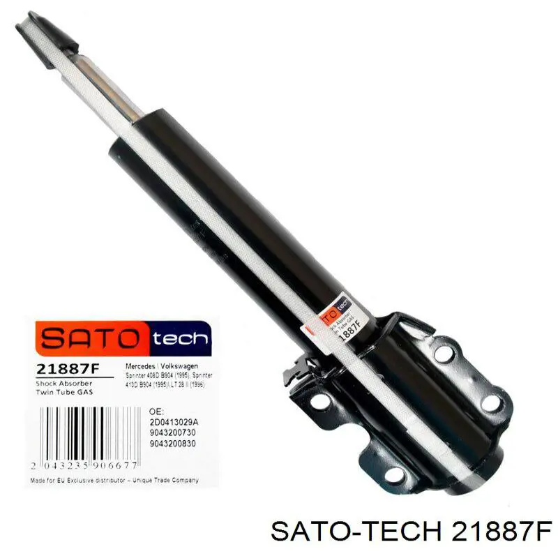 21887F Sato Tech амортизатор передний