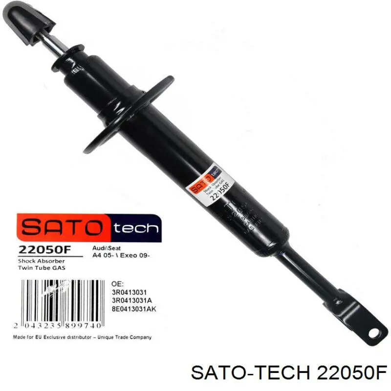 22050F Sato Tech амортизатор передний