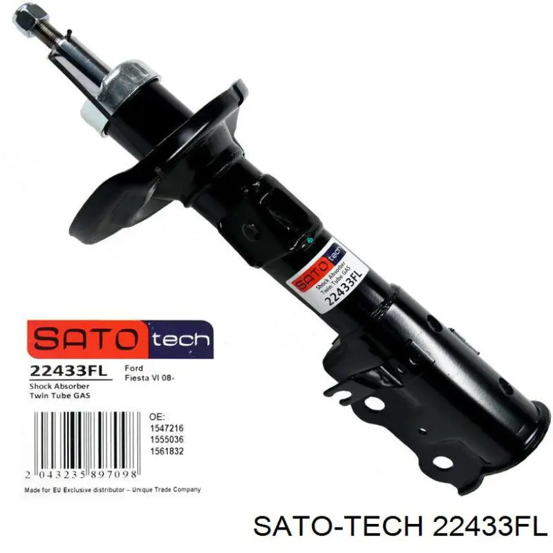 Амортизатор передний левый 22433FL Sato Tech