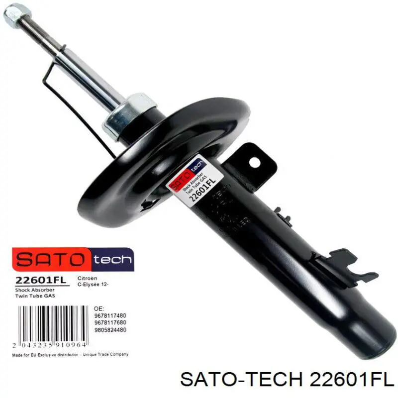 22601FL Sato Tech amortecedor dianteiro esquerdo