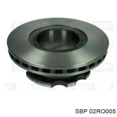 02RO005 SBP диск тормозной задний