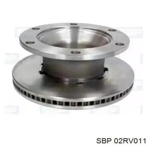 02RV011 SBP диск тормозной задний