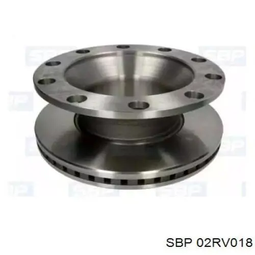 02RV018 SBP диск тормозной задний