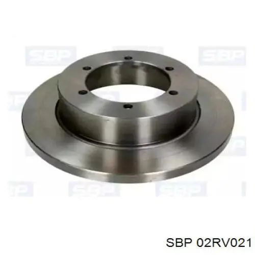 02RV021 SBP диск тормозной задний