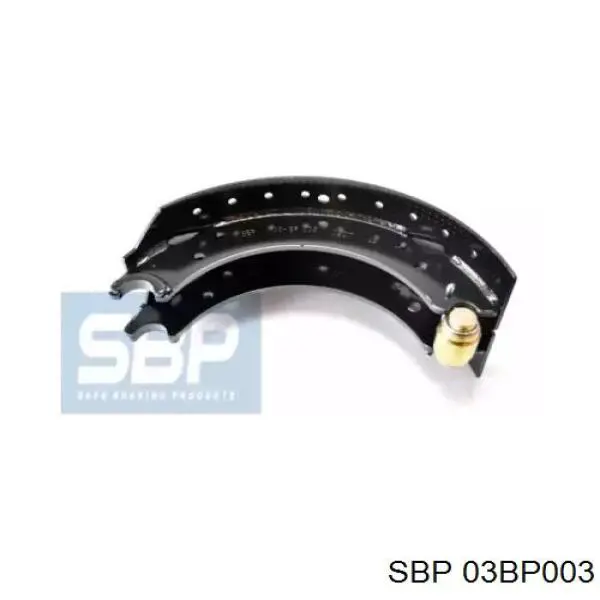 Купить 03BP003 SBP Задние барабанные тормозные колодки