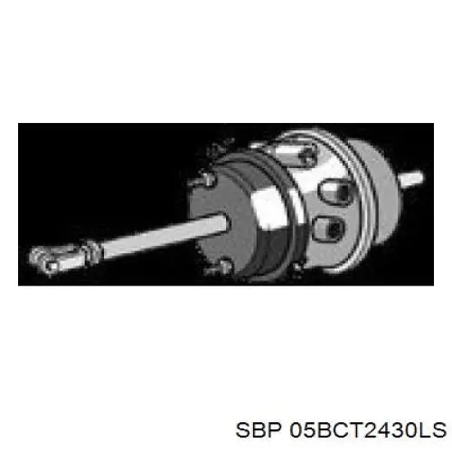 Камеры пневмотормозов SBP 05BCT2430LS цена, от 57.97 USD