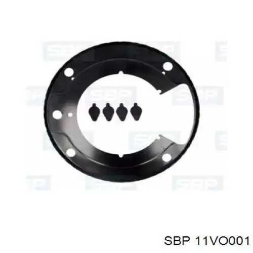11VO001 SBP защита тормозного диска переднего