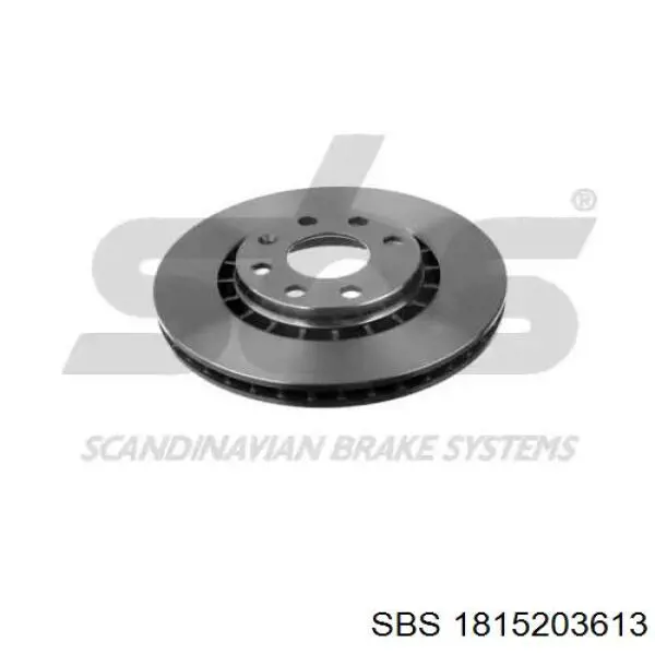 1815203613 SBS диск тормозной передний