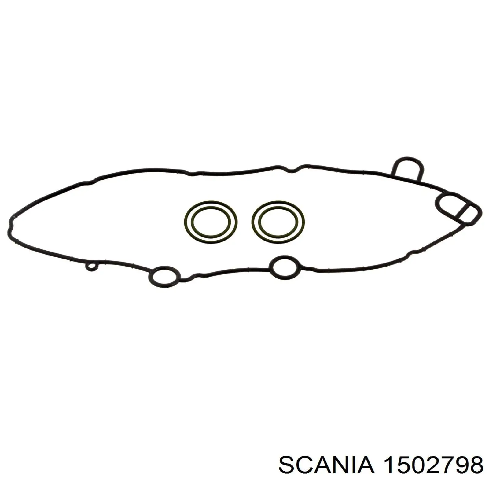 1502798 Scania прокладка радиатора масляного