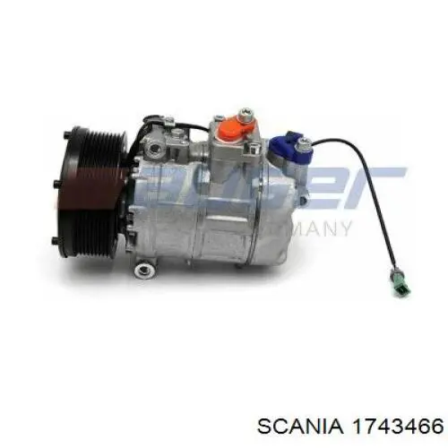 Шарнирный кронштейн крепления кабины 1743466 Scania
