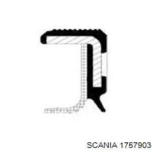 1757903 Scania Сальник коленвала двигателя, задний