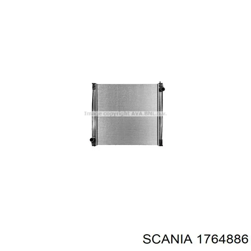 1764886 Scania Радиатор основной