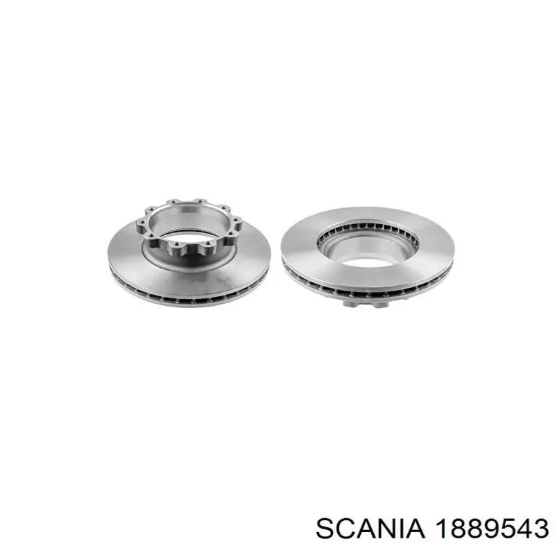 Тормоз дисковый передний Scania 1889543 цена, от 137.04 USD