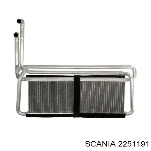 2251191 Scania radiador de forno (de aquecedor)