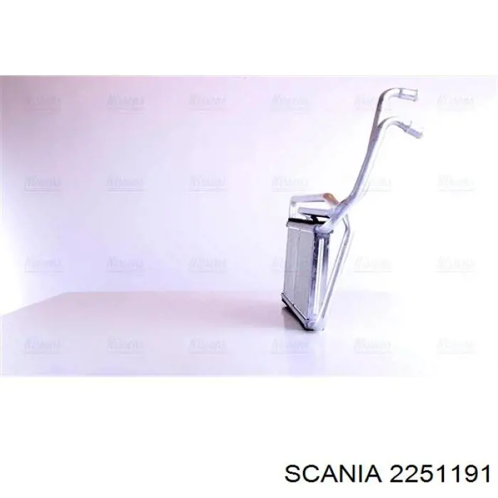 2251191 Scania Радиатор отопителя салона