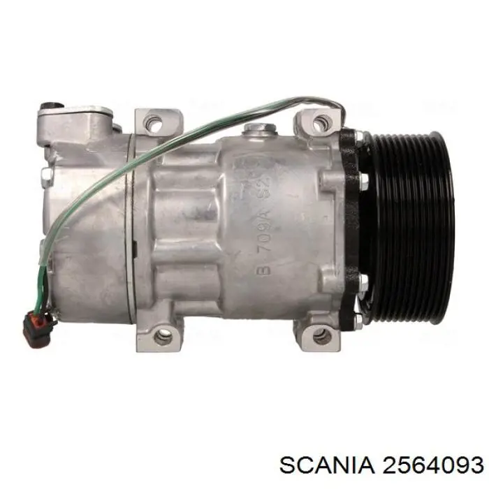 Компрессор системы кондиционирования Scania 2564093 цена, от 123.73 USD