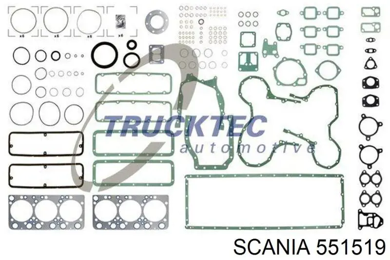  Комплект прокладок двигателя Scania 113 