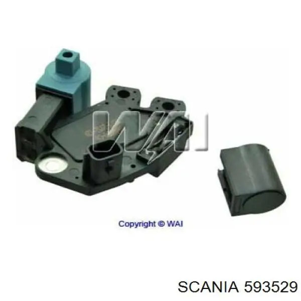 Купить 593529 Scania Реле регулятор напряжения генератора