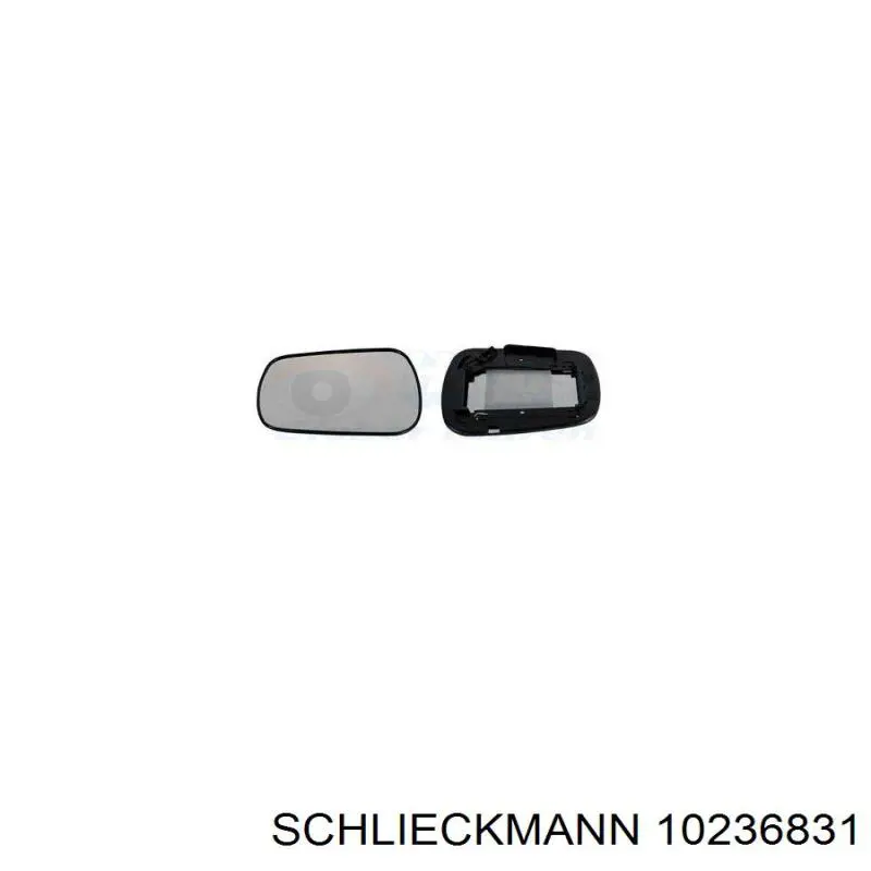 10236831 Schlieckmann зеркальный элемент зеркала заднего вида левого