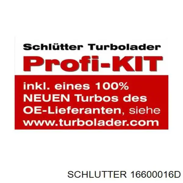 166-00016 D Schlutter турбина