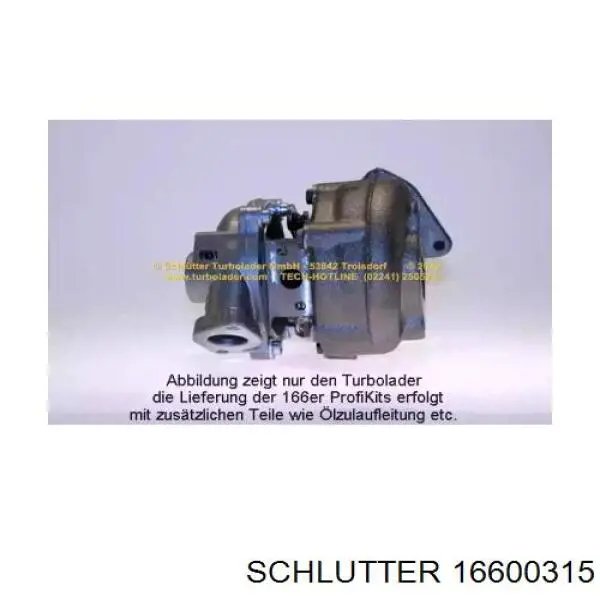 166-00315 Schlutter turbina