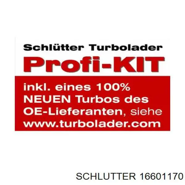 166-01170 Schlutter турбина