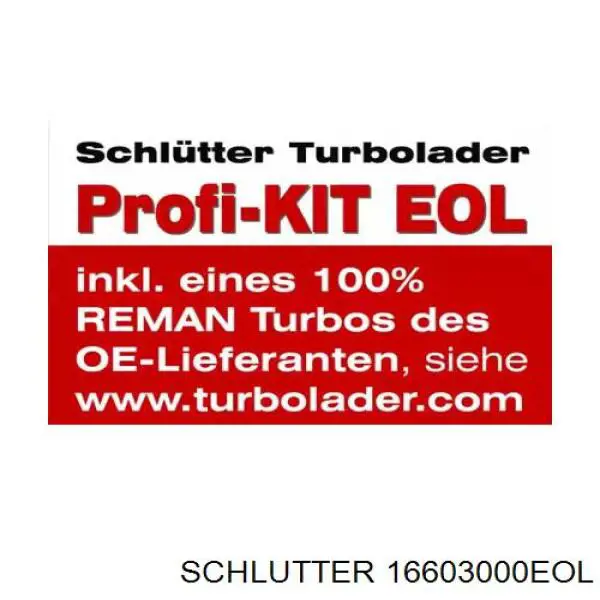 166-03000EOL Schlutter турбина