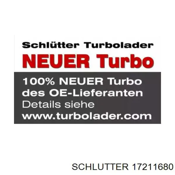 172-11680 Schlutter турбина