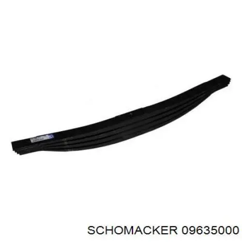 Лист рессоры задней 09635000 Schomacker